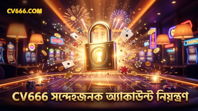 CV666-তে সন্দেহজনক অ্যাকাউন্ট ফ্রিজ করার নিয়মাবলী স্পষ্ট।