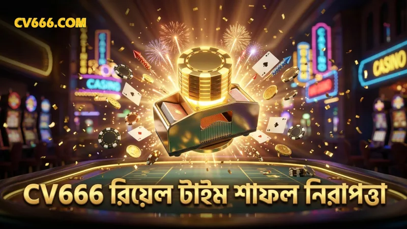 রিয়েল-টাইম শাফল ও বেটিং সীমা CV666-র নিরাপত্তা নিশ্চিত করে