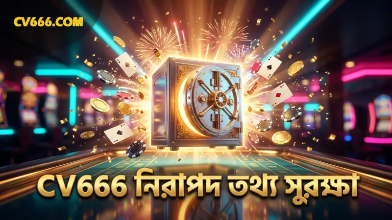 CV666 নিরাপদ এনক্রিপশন প্রযুক্তি দিয়ে ব্যবহারকারী তথ্য সুরক্ষা করে