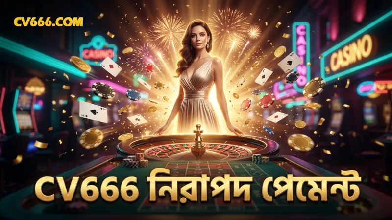 CV666 নিরাপদ পেমেন্ট গেটওয়ে ব্যবহারকারীর আস্থার প্রতীক