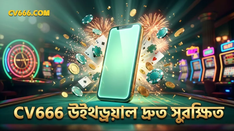 CV666 উইথড্রয়াল প্রক্রিয়া দ্রুত এবং সুরক্ষিত করুন