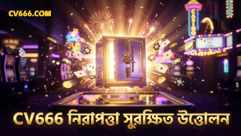 CV666 এর নিরাপত্তা নীতি মেনে সুরক্ষিত টাকা উত্তোলন করুন