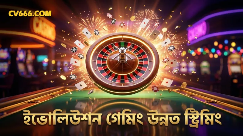 ইভোলিউশন গেমিং এর উন্নত স্ট্রিমিং প্রযুক্তি ব্যবহার করে।