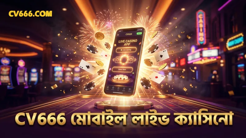 CV666 মোবাইল অ্যাপে লাইভ ক্যাসিনোর সহজ নিয়ন্ত্রণ।