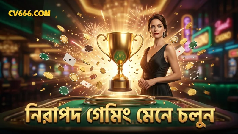নিরাপত্তা ও দায়িত্বশীল গেমিং গুরুত্ব সহকারে অনুসরণ করুন