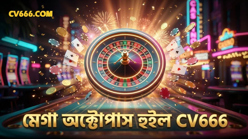 মেগা অক্টোপাস হুইল সক্রিয় করে বোনাস বাড়ান CV666 তে।