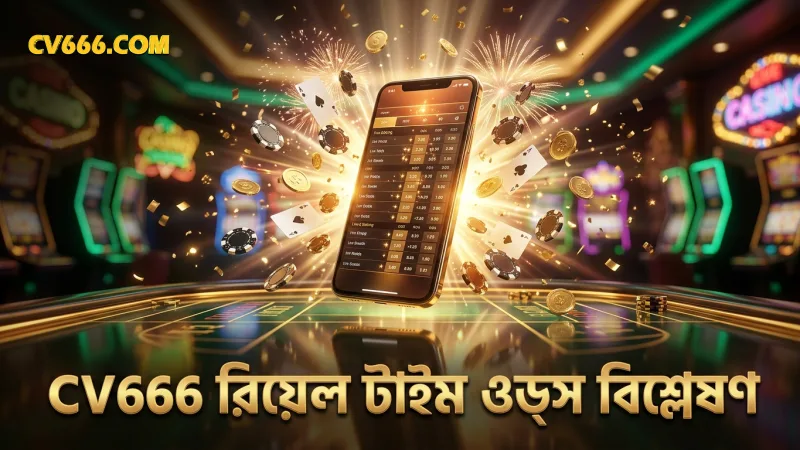 রিয়েল-টাইম ওডস বুঝে CV666 এর সাহায্যে বেটিং উন্নত করুন
