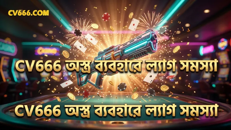 জ্যাকপট ফিশিং গেমে অস্ত্র ব্যবহারের সময় ল্যাগ ও ফ্রিজ হওয়ার কারণ