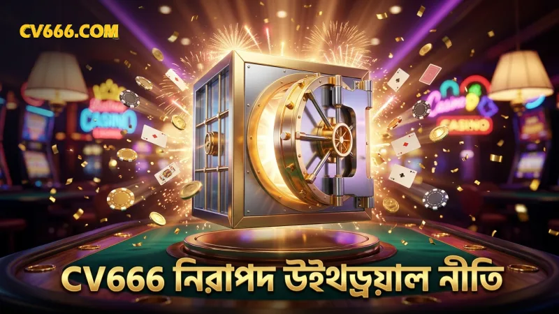 নিরাপদ উইথড্রয়ালের জন্য CV666 এর নীতিসমূহ মেনে চলুন