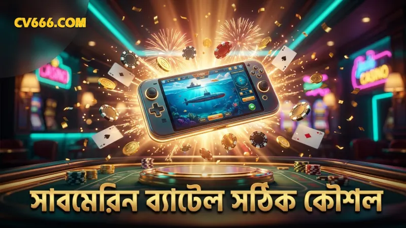সঠিক শুটিং কৌশল অনুসরণ করলে সাবমেরিন ব্যাটেল গেমে সফলতা আসে।