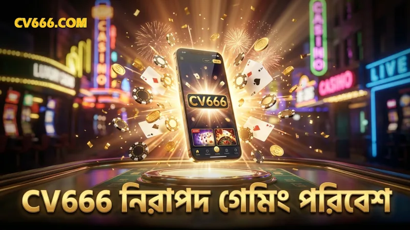 CV666 প্ল্যাটফর্মে নিরাপদ ও স্বচ্ছ গেমিং অভিজ্ঞতা নিশ্চিত
