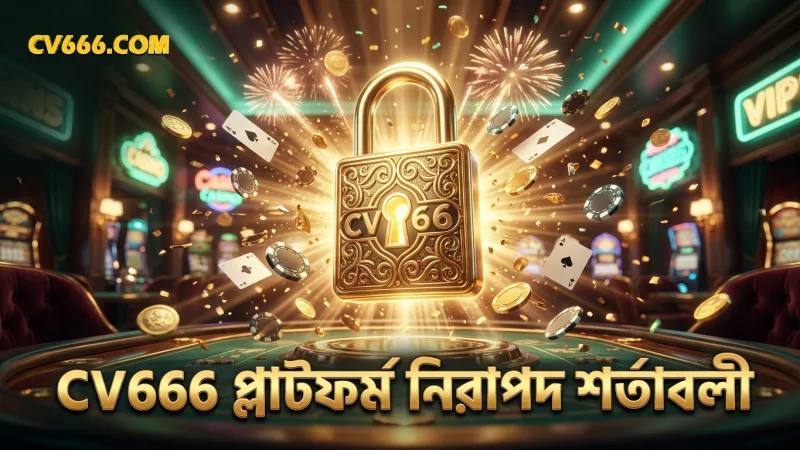 শর্তাবলী মানলে CV666 প্লাটফর্মে নিরাপত্তা বৃদ্ধি পায়