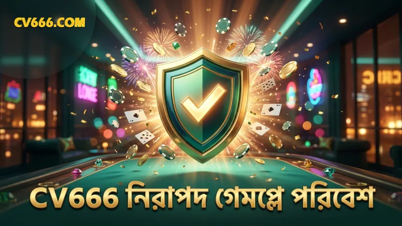 CV666 এর নিরাপদ ও স্বচ্ছ গেমপ্লে পরিবেশ নিশ্চিত।