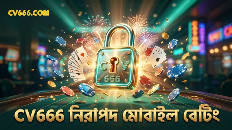 CV666 মোবাইল প্ল্যাটফর্মে বাজি ধরার সময় নিরাপত্তা নিশ্চিত করা হয়।